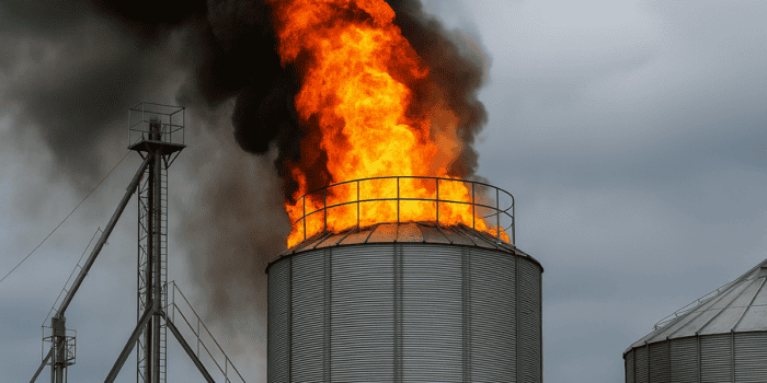silo fire